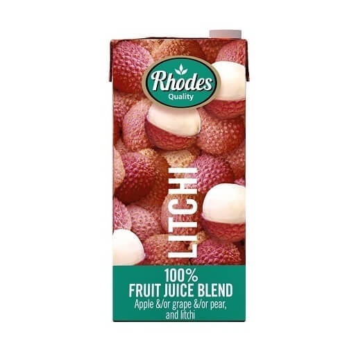 Rhodes Litchi Fruit Juice (CASE OF 12 x 1l)