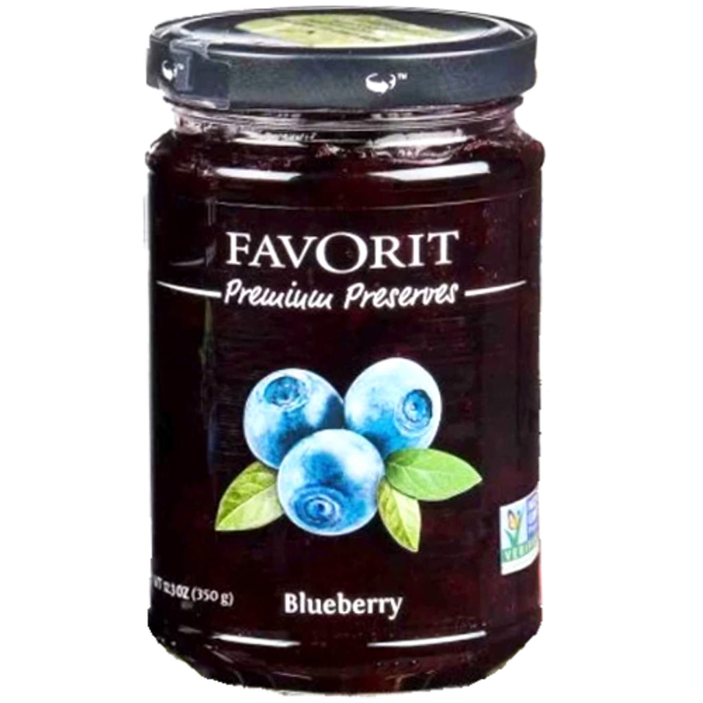 Favorit Premium Preserves Blueberry (CASE OF 6 x 350g)