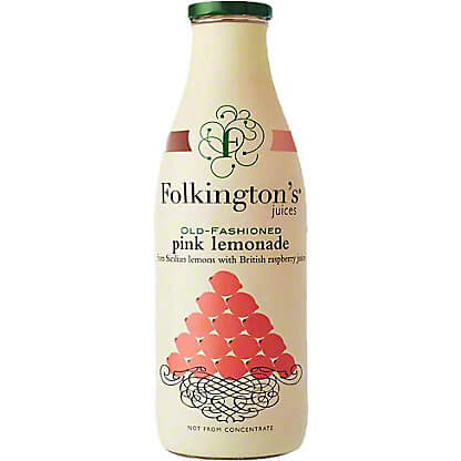 Folkingtons Pink Lemonade Glass Bottle (CASE OF 12 x 250ml)