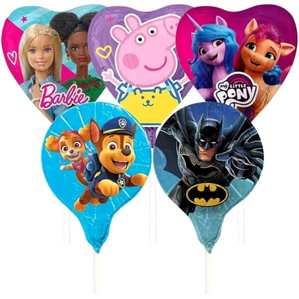 Kinnerton Mixed Lollies Kids Characters HEAT SENSITIVE ITEM. PLEASE ADD ITEM 122942 TO THE ORDER TO TRY TO PROTECT CHOCOLATES FROM HEAT DAMAGE. (CASE OF 27 x 22g)
