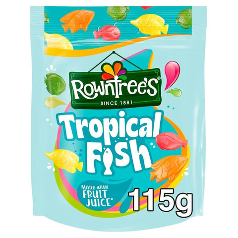 Nestle Rowntrees Tropical Fish Pouch (CASE OF 10 x 115g)