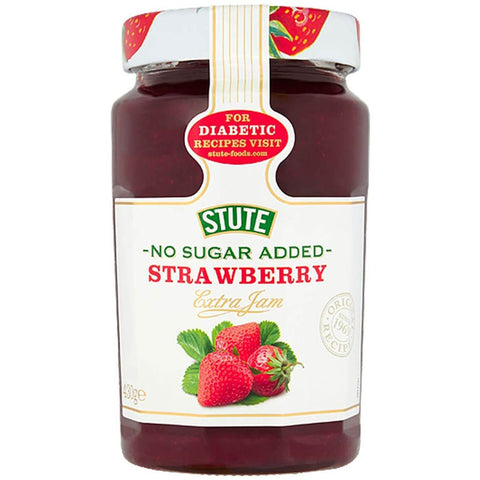 Stute Strawberry Jam No Added Sugar (CASE OF 6 x 430g)