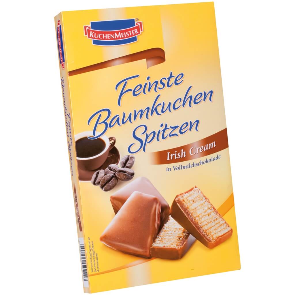 Kuchenmeister Baumkuchen Spitzen Irish Cream Cake Pieces (CASE OF 14 x 150g)