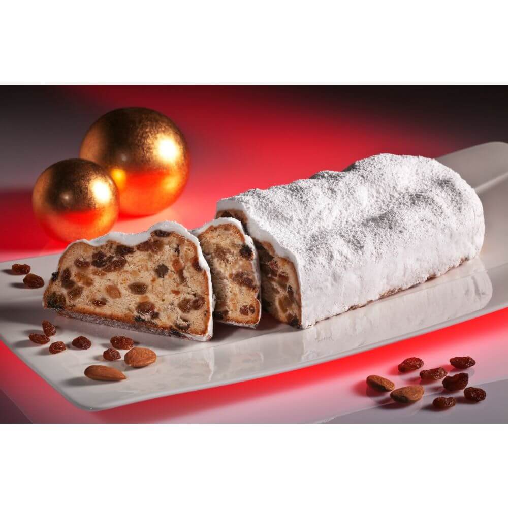 Kuchenmeister Classic Christstollen Red Label Cellophane Medium (CASE OF 10 x 500g)