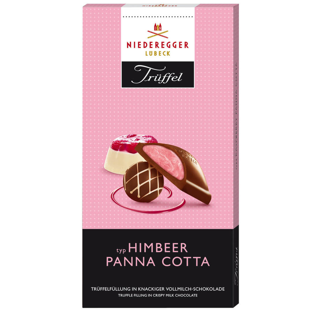 Niederegger Truffles Tafel Himbeer Panna Cotta (CASE OF 10 x 100g)