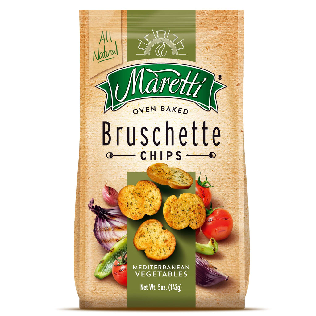 Maretti Bruschette Sour Cream and Onion (CASE OF 12 x 142g)