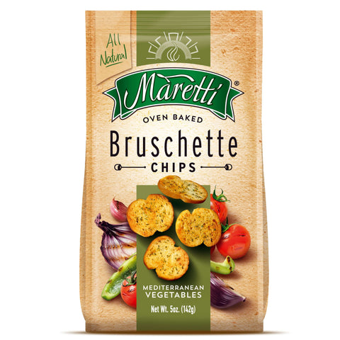 Maretti Bruschette Sour Cream and Onion (CASE OF 12 x 142g)
