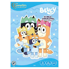 Advent Calendar Kinnerton Bluey Advent Calendar (CASE OF 18 x 40g)