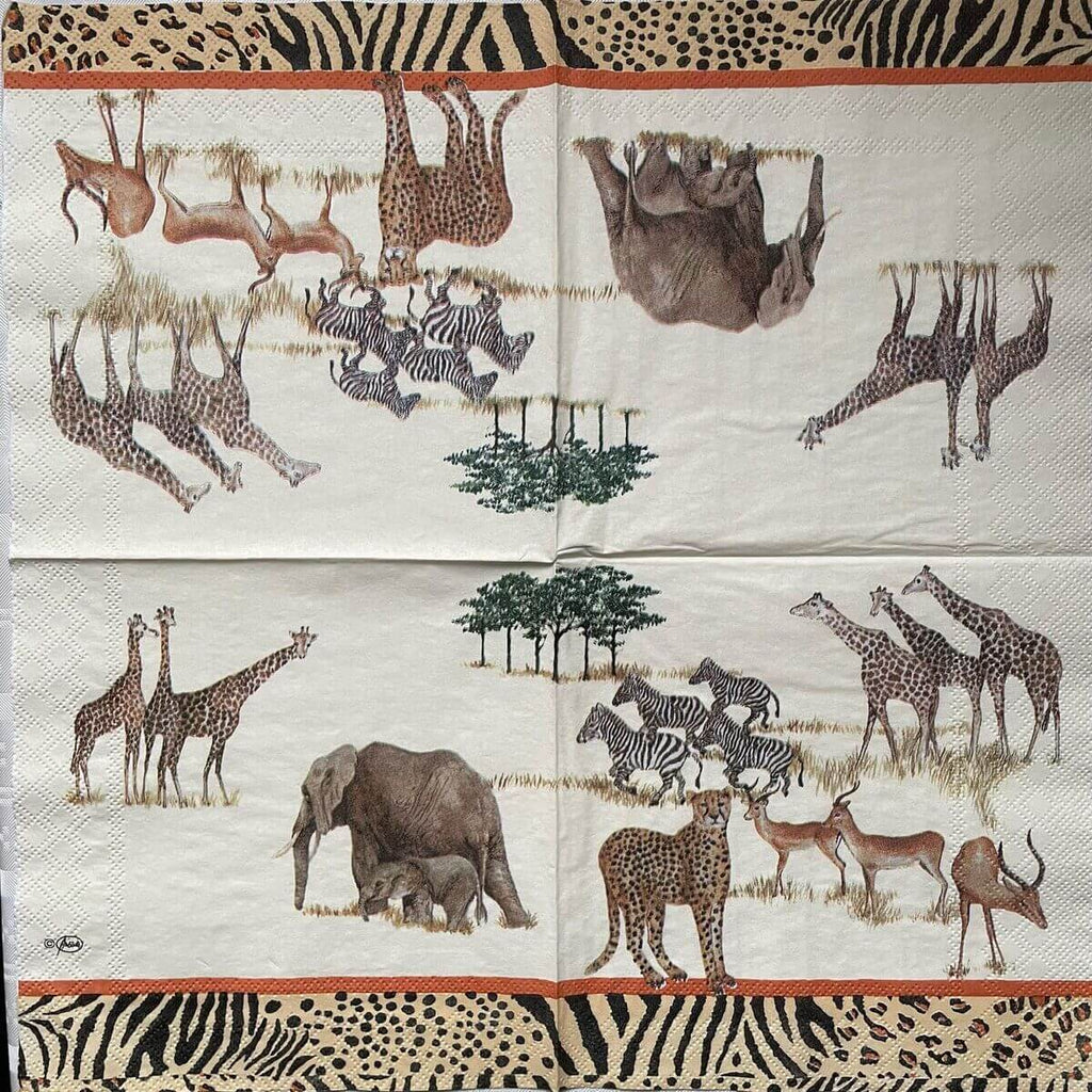 Robas Napkins Safari (CASE OF 12 x 115g)