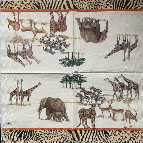 Robas Napkins Safari (CASE OF 12 x 115g)