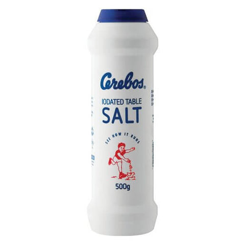 Cerebos Table Salt Flask (CASE OF 20 x 500g)