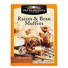 Ina Paarman Bake Mixes Raisin and Bran Muffins Box (CASE OF 8 x 700g)
