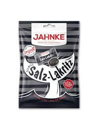 Jahnke Salmiak Salz Lakritz Extra Wurzig (CASE OF 14 x 125g)