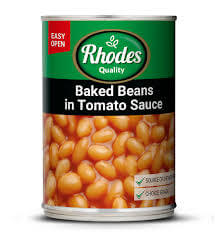 Rhodes Beans in Tomato Sauce Can (CASE OF 12 x 410g)