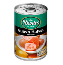 Rhodes Guava Halves Can in Syrup (CASE OF 12 x 410g)