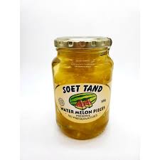 Soet Tand Water Melon Pieces Preserve (CASE OF 12 x 500g)