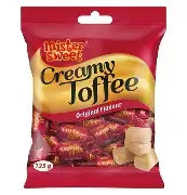 Mr Sweet Original Creamy Toffee Bag (CASE OF 18 x 125g)