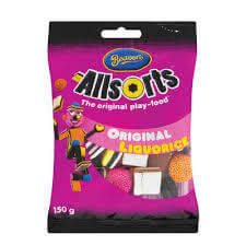 Beacon Allsorts Liquorice Original (CASE OF 24 x 150g)