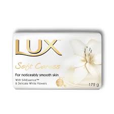 Lux Soap Soft Caress Bar with Silk Essence and White Flowers (CASE OF 12 x 100g)