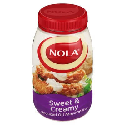 Nola Mayonnaise Sweet Creamy Reduced Oil (CASE OF 12 x 780g)