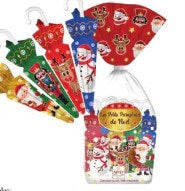 Abtey Milk Chocolate Christmas Umbrellas Bag 9ct (CASE OF 24 x 105g)