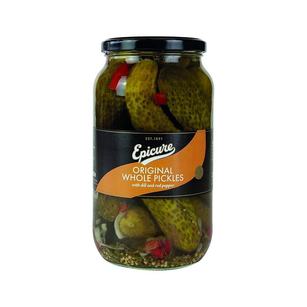 Epicure Original Whole Pickles (CASE OF 6 x 970g)