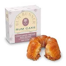 Great Spirits Baking Cinnamon Pecan Rum Mini Bundt Cake (CASE OF 24 x 114g)