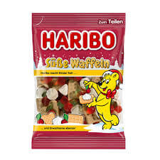 Haribo Sweet Waffle Gummies (CASE OF 30 x 175g)