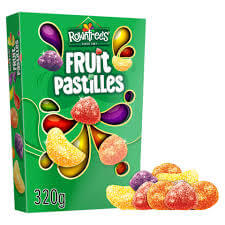 Nestle Rowntrees Fruit Pastilles Carton (CASE OF 8 x 320g)