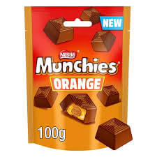 Nestle Munchies Orange Sharebag (CASE OF 8 x 100g)