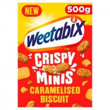 Weetabix Minis Caramelised Biscuit (CASE OF 10 x 500g)