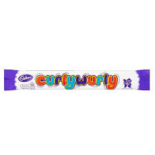 Cadbury Curly Wurly (HEAT SENSITIVE ITEM - PLEASE ADD A THERMAL BOX TO YOUR ORDER TO PROTECT YOUR ITEMS (CASE OF 48 x 21.5g)
