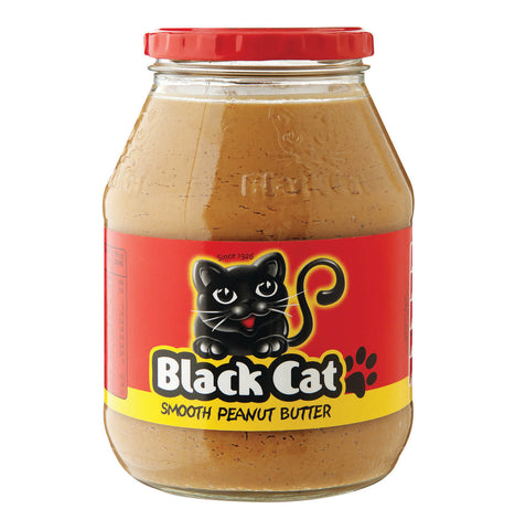 Black Cat Smooth Peanut Butter Red Label (Kosher) (CASE OF 12 x 400g)