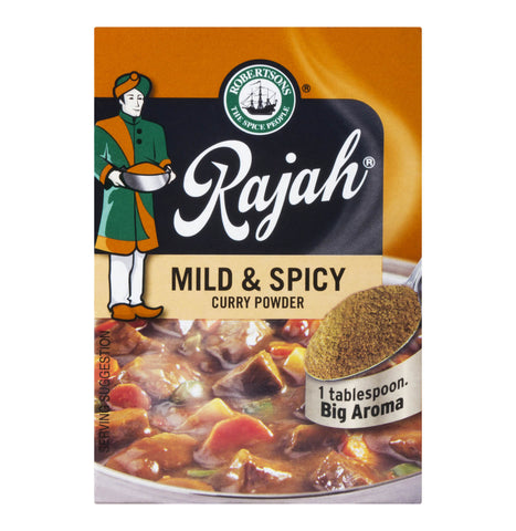 Robertsons Rajah Curry Powder Mild and Spicy (CASE OF 10 x 100g)
