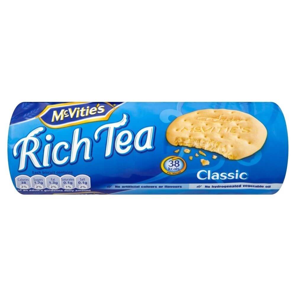 McVities Rich Tea Biscuits (CASE OF 24 x 200g)