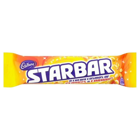 Cadbury Starbar (HEAT SENSITIVE ITEM - PLEASE ADD A THERMAL BOX TO YOUR ORDER TO PROTECT YOUR ITEMS (CASE OF 32 x 49g)