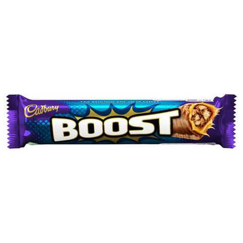 Cadbury Boost Bar (HEAT SENSITIVE ITEM - PLEASE ADD A THERMAL BOX TO YOUR ORDER TO PROTECT YOUR ITEMS (CASE OF 48 x 48.5g)