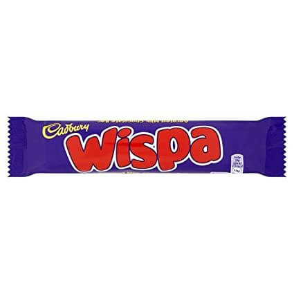 Cadbury Wispa Bar (HEAT SENSITIVE ITEM - PLEASE ADD A THERMAL BOX TO YOUR ORDER TO PROTECT YOUR ITEMS (CASE OF 48 x 36g)