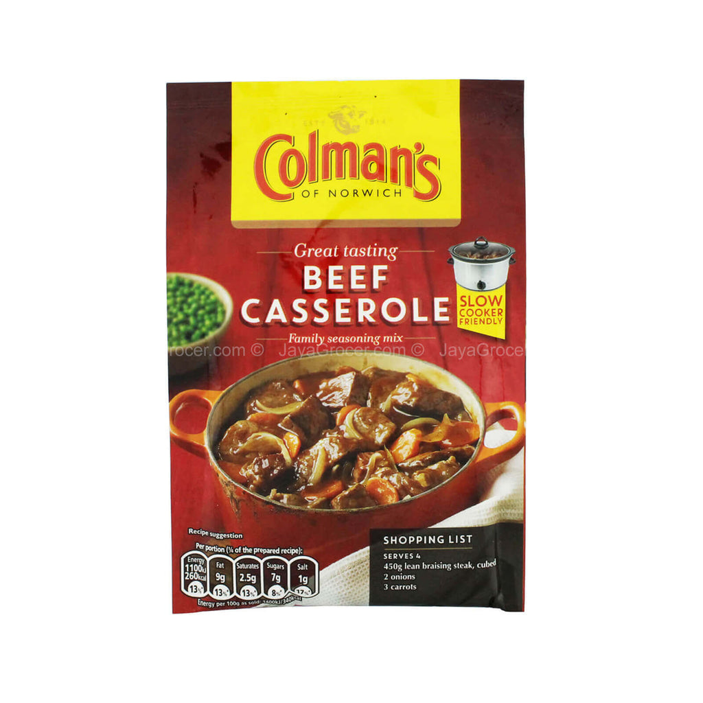 Colmans Seasoning Mix Beef Casserole (CASE OF 16 x 40g)