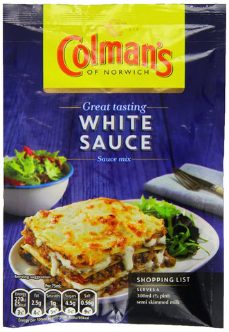 Colmans Seasoning Mix White Sauce (CASE OF 20 x 25g)