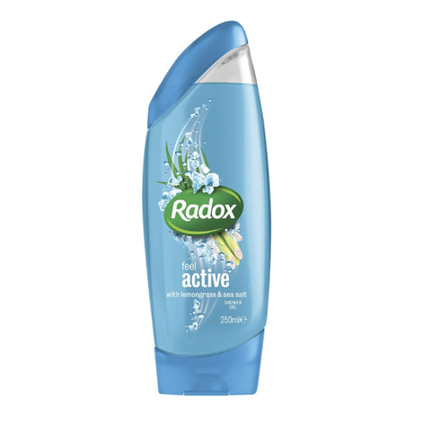Radox Shower Gel Active 2 in 1 Shower Gel and Shampoo (CASE OF 6 x 225ml)