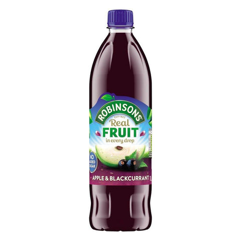 Robinsons Squash Apple and Blackcurrant No Added Sugar (CASE OF 12 x 1L)