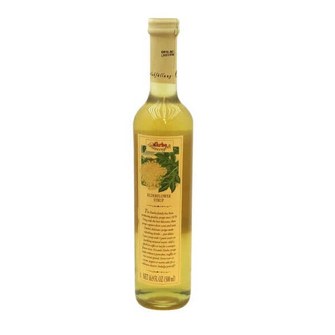 D Arbo White Elderflower Syrup Used to Make a Drink, On Deserts or Add a Splash to Your Tea or Coffee (CASE OF 6 x 500ml)