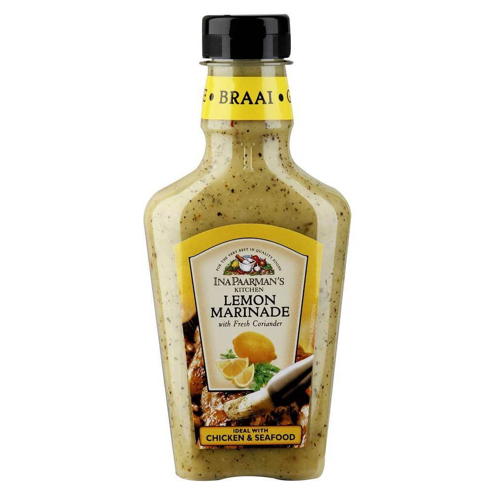 Ina Paarman Marinade - Lemon With Coriander (CASE OF 12 x 500ml)