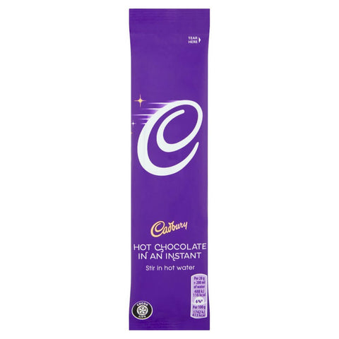 Cadbury Drinking Chocolate In An Instant (CASE OF 30 x 28g)