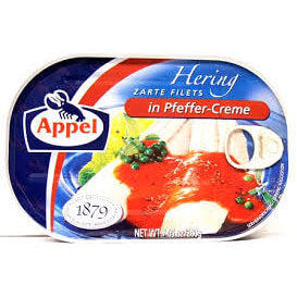 Appel Tender Herring Filets in Pepper Cream (CASE OF 10 x 200g)