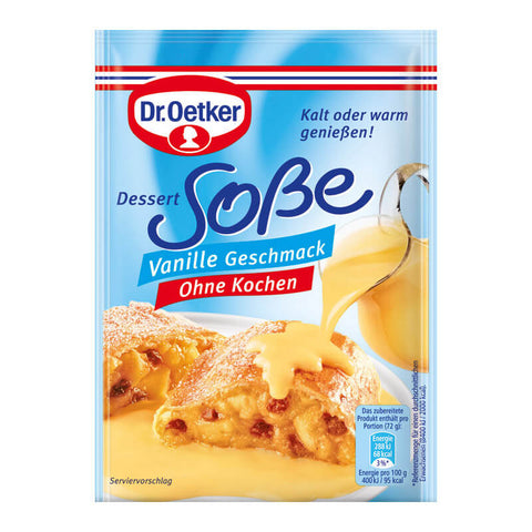 Dr Oetker Instant Vanilla Dessert Sauce (CASE OF 15 x 39g)