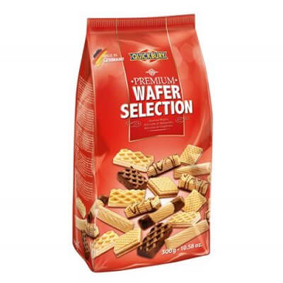 Quickbury Premium Wafer Selection (CASE OF 10 x 300g)