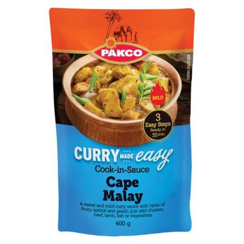 Pakco Curry Made Easy - Malay Curry (CASE OF 6 x 400g)