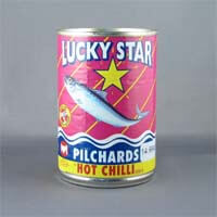 Lucky Star Pilchards Hot Chilli Sauce (CASE OF 12 x 400g)